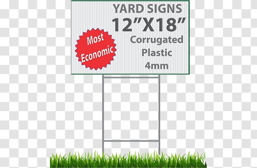 Lawn Sign Coroplast Printing Corrugated Plastic - Tree - Yard Transparent PNG