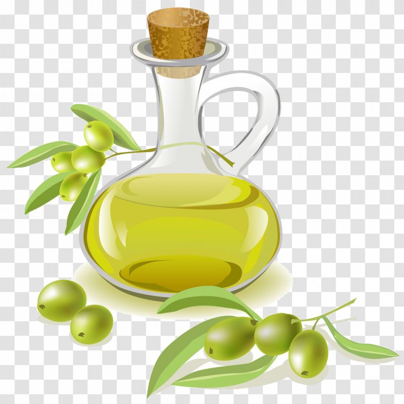 Olive Oil Cooking Bottle - Jug Transparent PNG