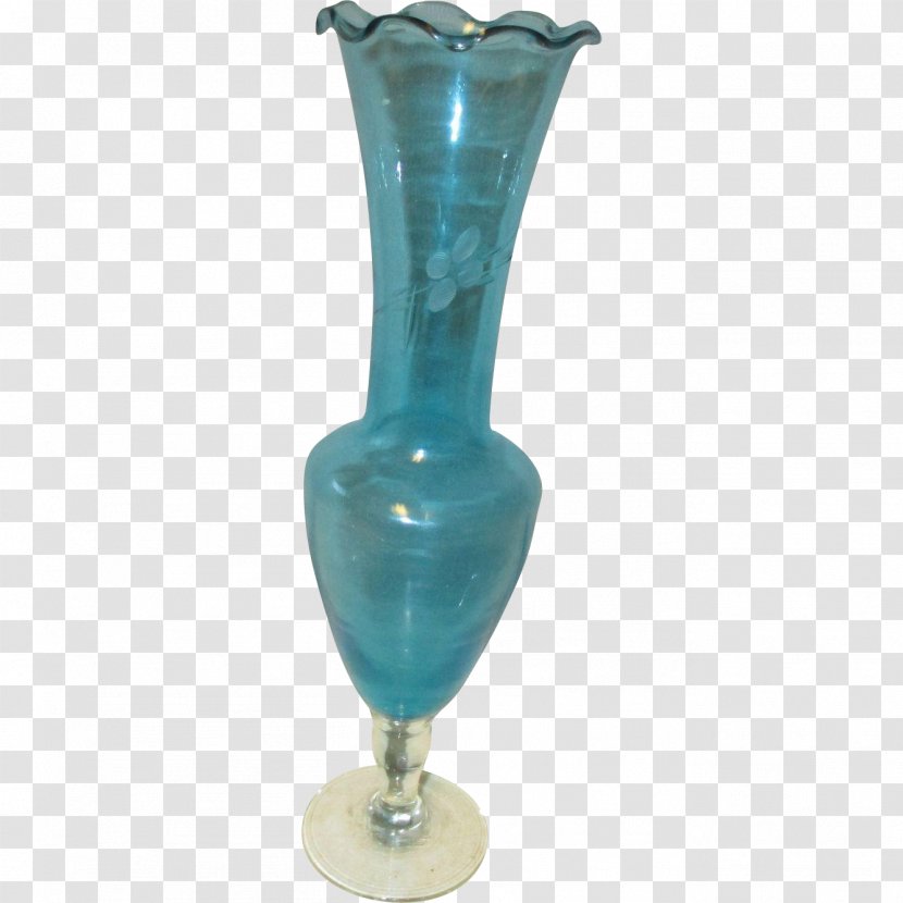 Vase Glass Turquoise Transparent PNG