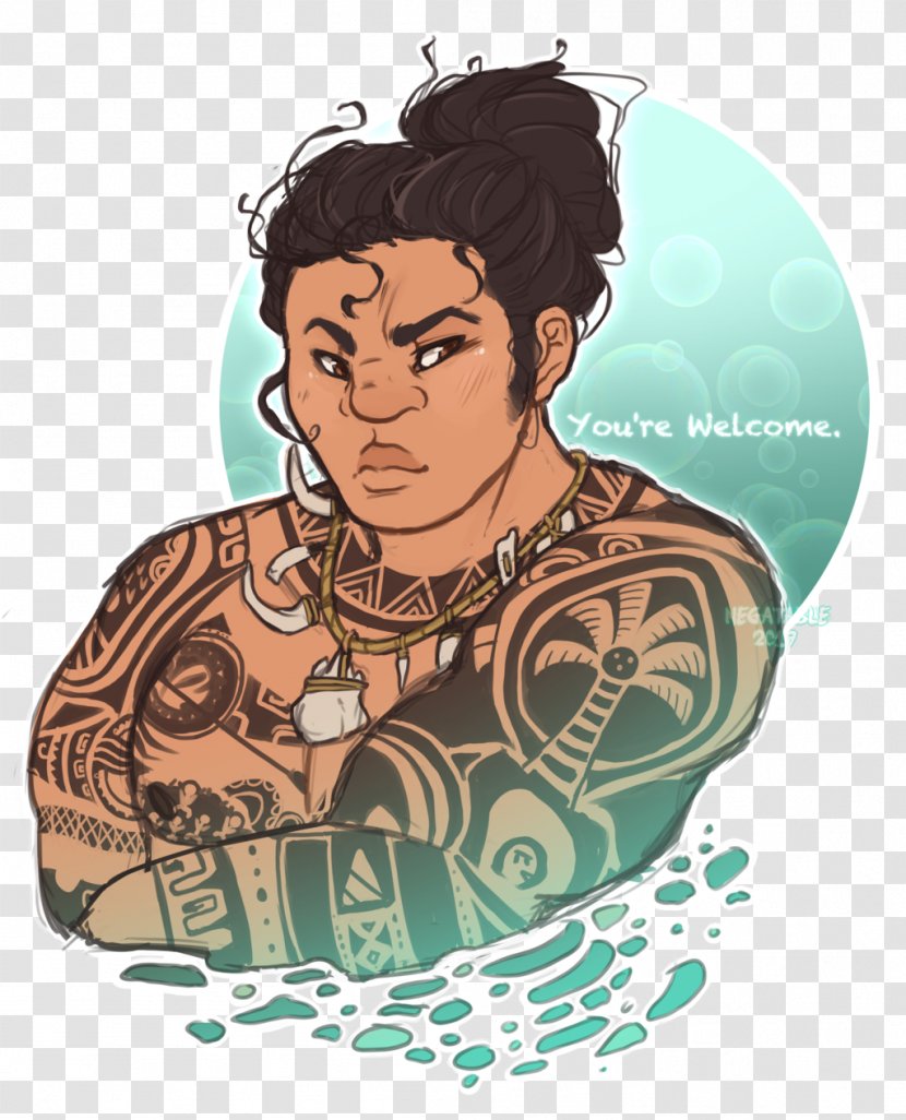 Moana Maui You're Welcome Māui Demigod - Frame - Disney Transparent PNG