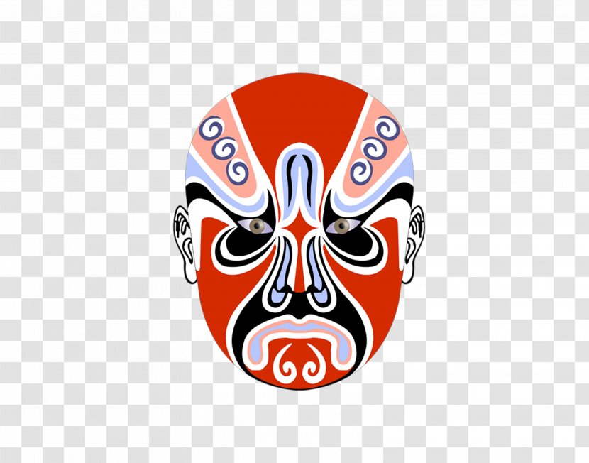 China Chinese Opera Mask Peking - Painting - Facebook Transparent PNG