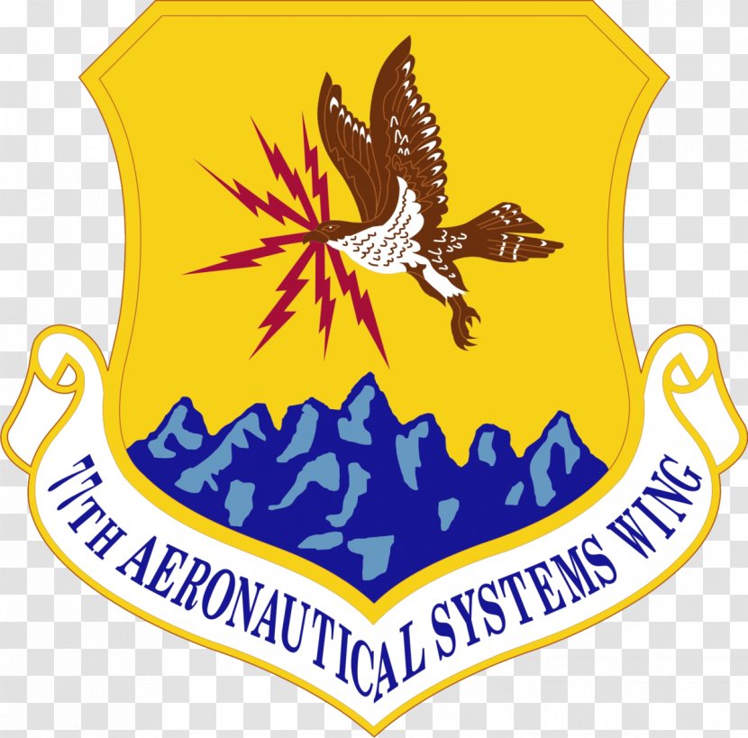 Wright-Patterson Air Force Base 77th Aeronautical Systems Wing United States Airlift - Crest - Military Transparent PNG