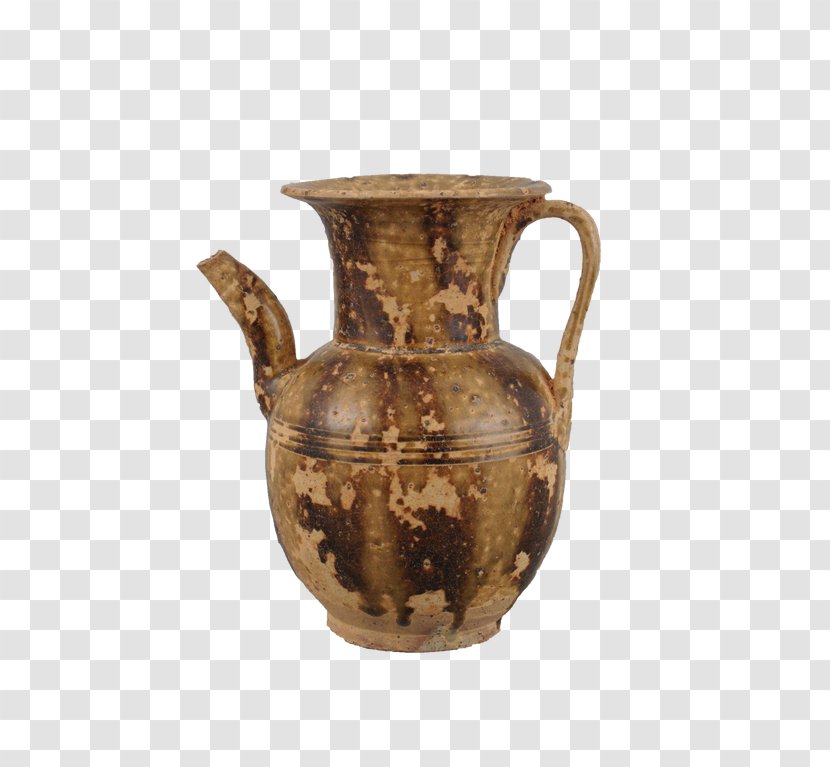 Pottery Ceramic Jar Jug - Glaze - Ancient Transparent PNG