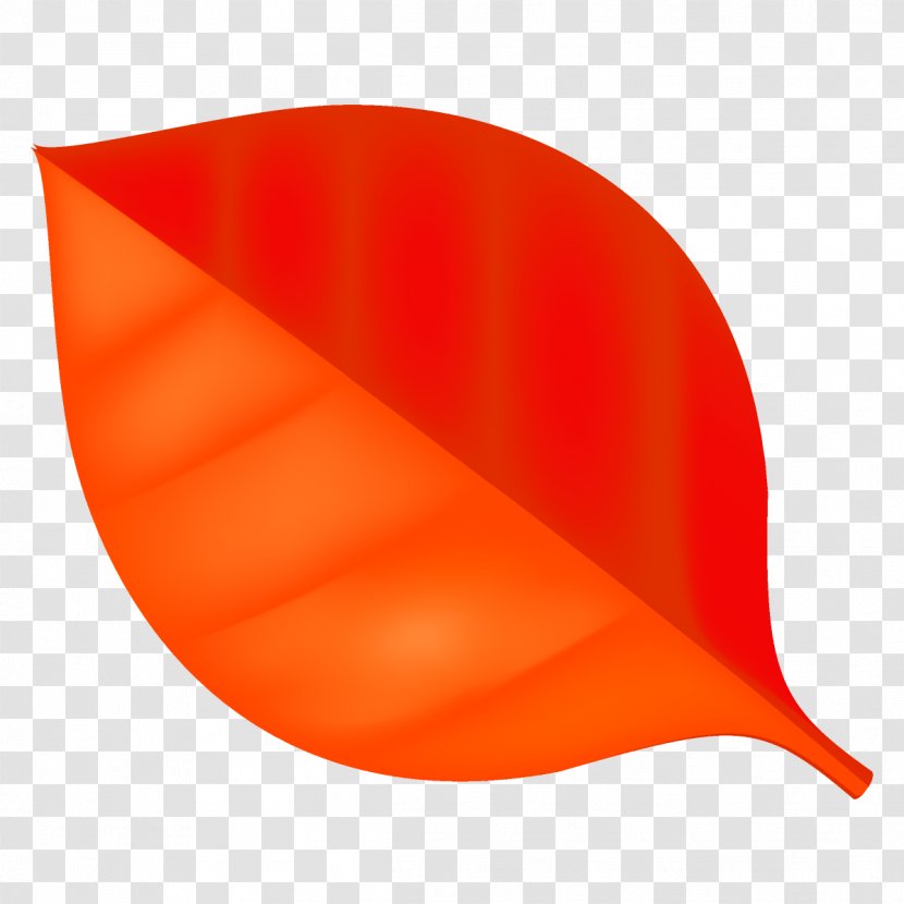 Orange - Fall Leaf - Flag Red Transparent PNG