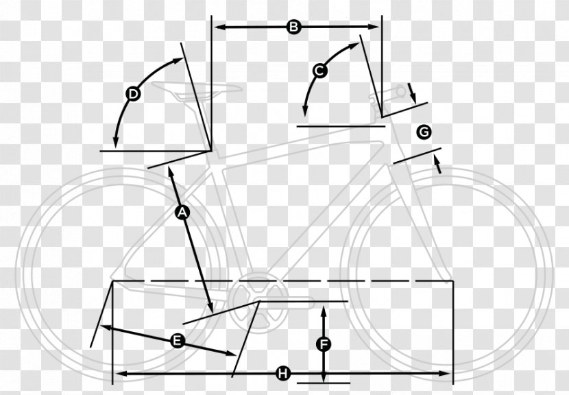 Bicycle Wheels Frames - Area - Frame Geometric Shape Transparent PNG