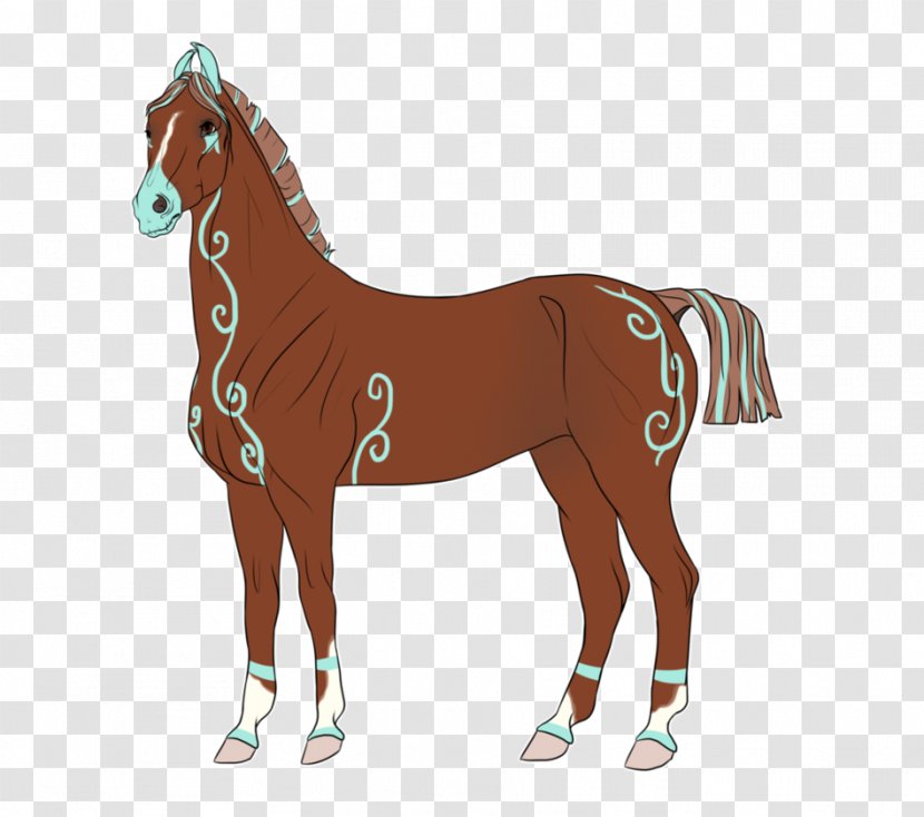 Foal Mane Mustang Halter Pony - Horse Tack Transparent PNG