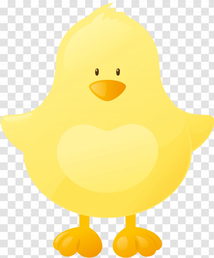 Yellow Clip Art Beak - Easter Duck Transparent PNG