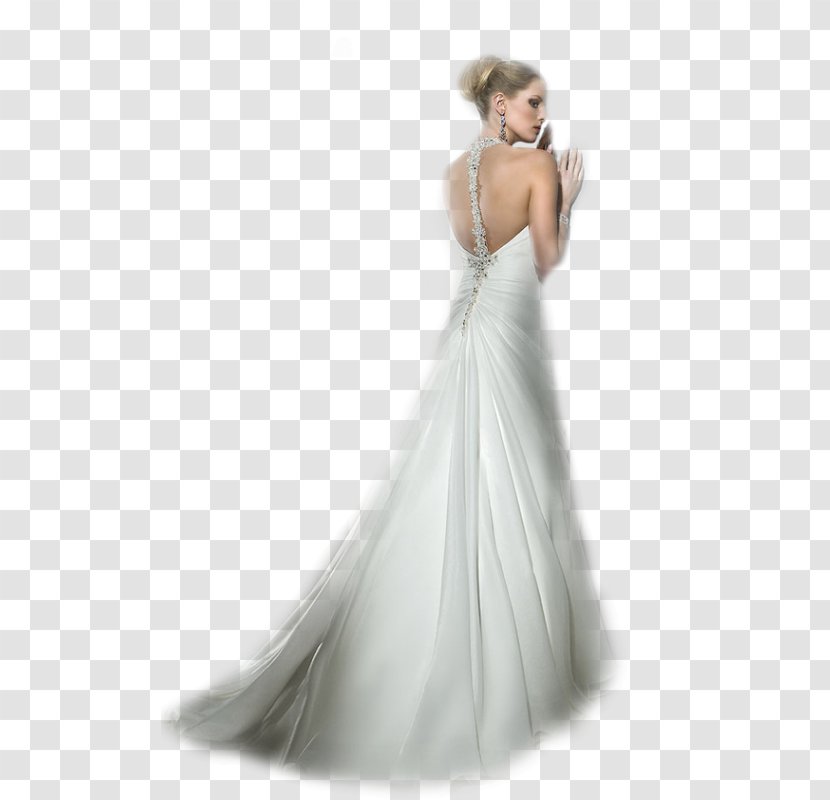 Wedding Dress Shoulder Satin Fashion - Flower - Zorra Elegante Transparent PNG