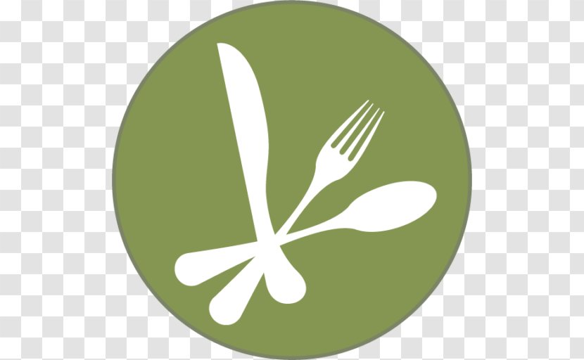 Leaf Symbol - Cutlery - Corn Chowder Transparent PNG
