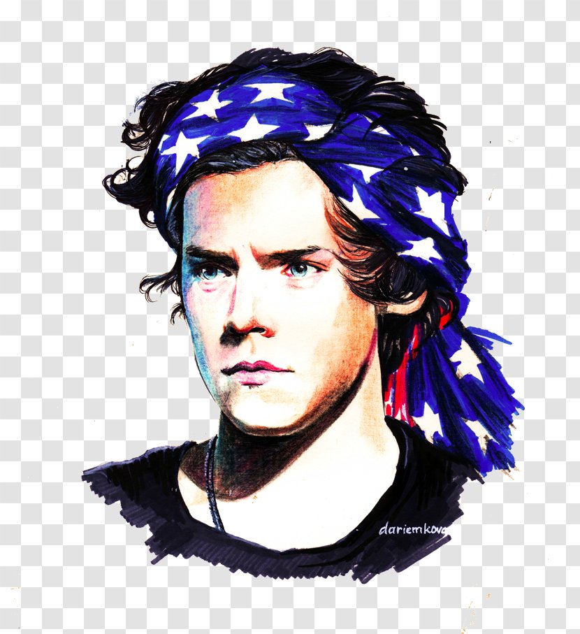 Harry Styles Drawing One Direction Art - Tree Transparent PNG