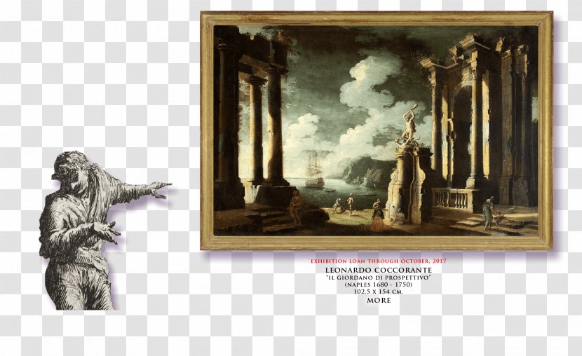 Painting Capriccio Picture Frames Panini Codazzi - Leonardo Coccorante Transparent PNG