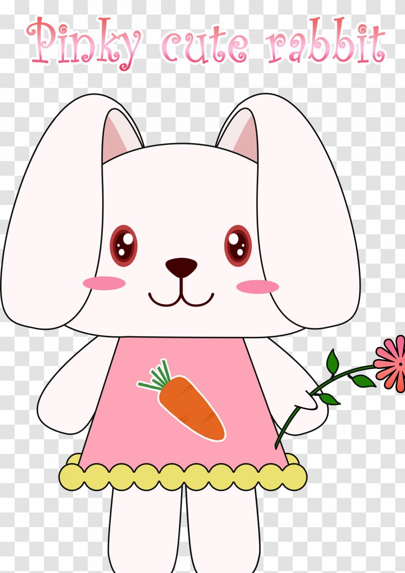 Cartoon Download - Kid Bunny Transparent PNG