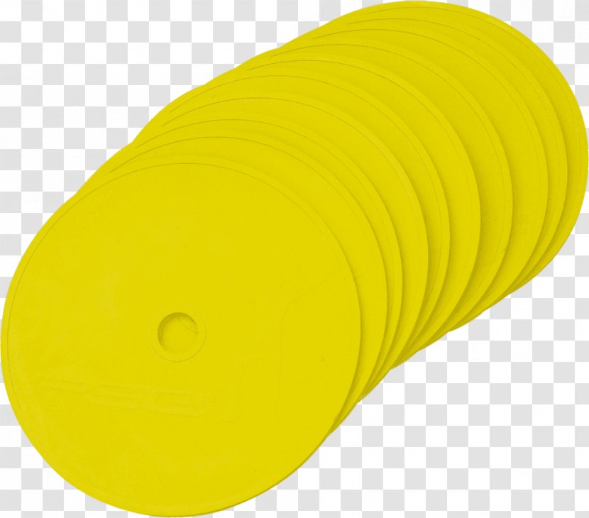 Sports Agility Cone Yellow Speed - Skill - Flat Material Transparent PNG