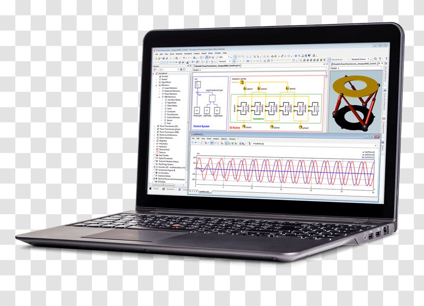 SimulationX Simulation Software Ship System - Hydraulics - Engineer Transparent PNG