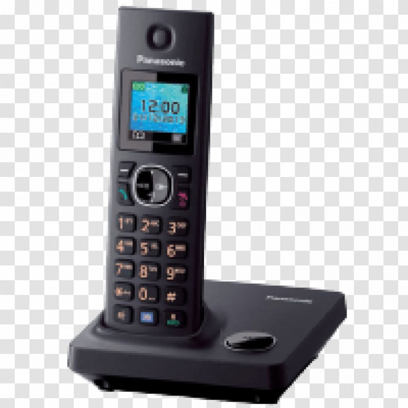 Panasonic KX-TG1611SPH Cordless Telephone Home & Business Phones - Digital Enhanced Telecommunications Transparent PNG