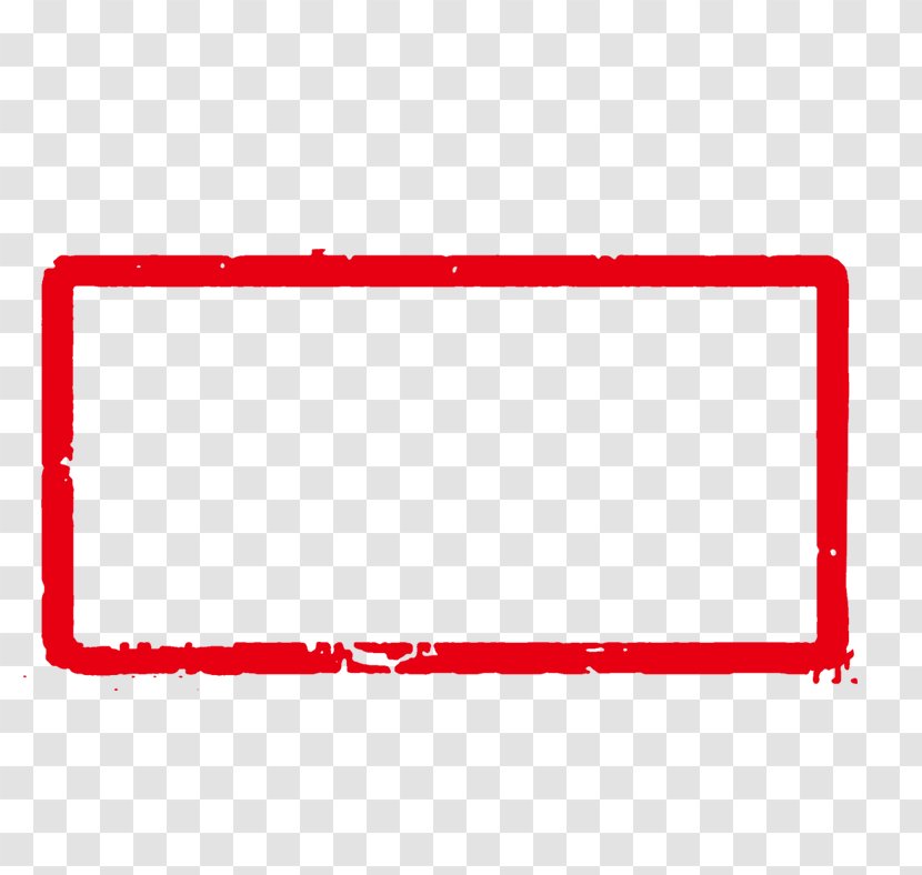 Rectangle - Picture Frame - Seal,Chinese Style Transparent PNG