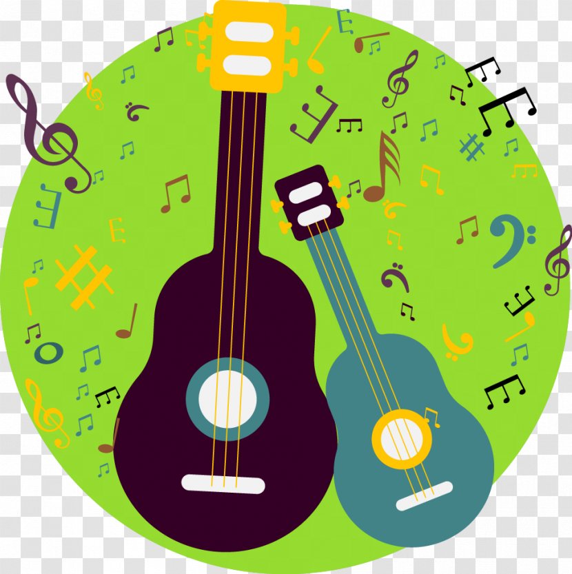 Classical Guitar Mother Child Transparent PNG