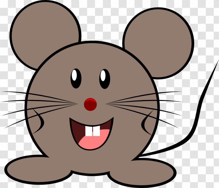 Computer Mouse Rodent House Clip Art - Heart - Animal Cliparts Transparent PNG