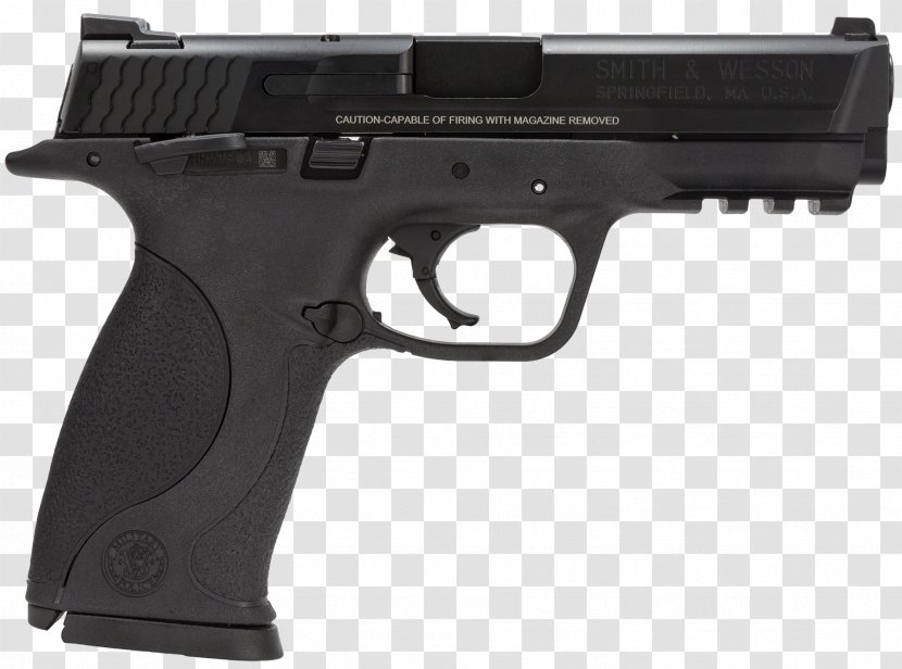 Smith & Wesson M&P Firearm Pistol Handgun - Silhouette Transparent PNG
