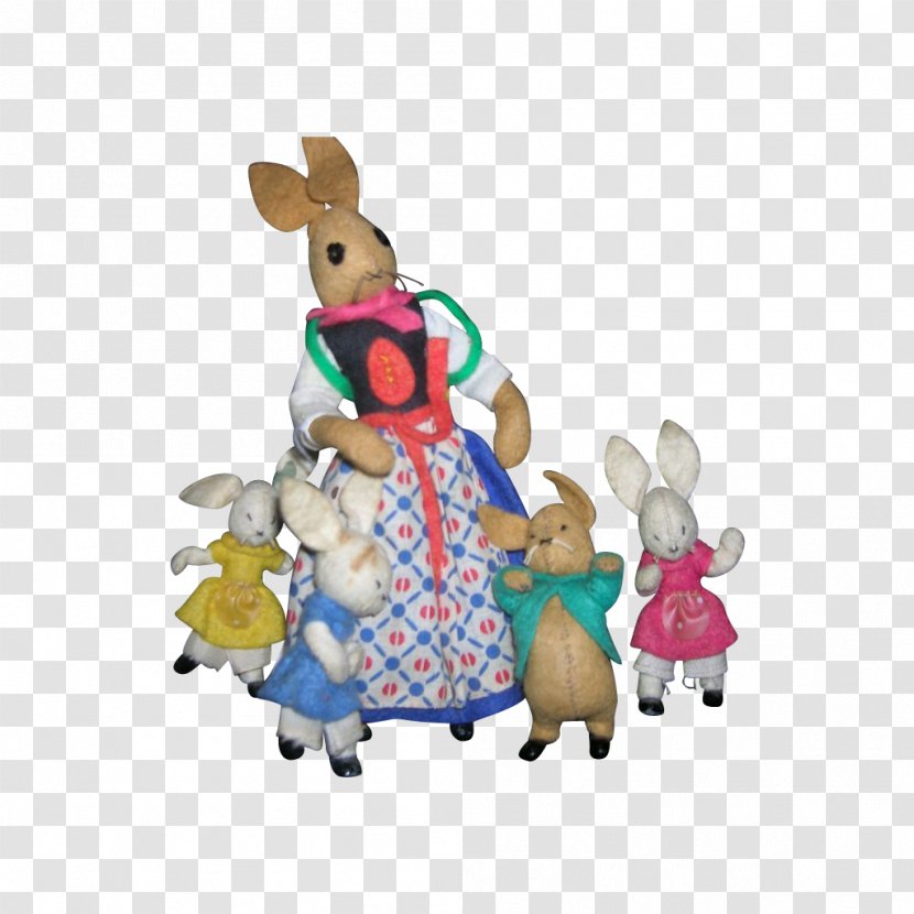 Easter Bunny Stuffed Animals & Cuddly Toys Cartoon Transparent PNG