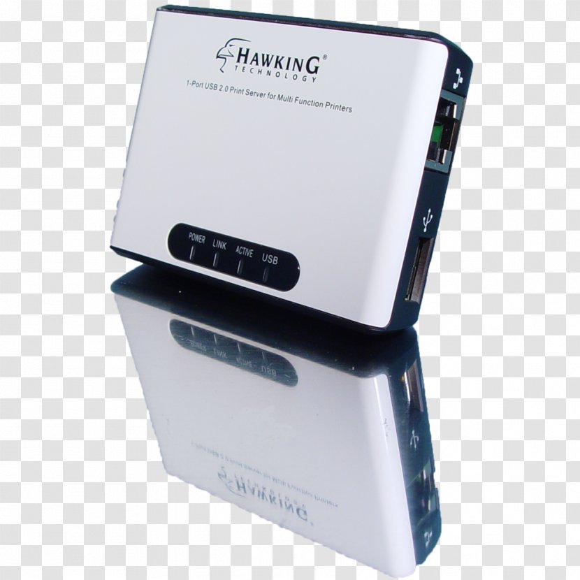 Print Servers Hawking HMPS1U Server - Electronic Device - USB Multi-function PrinterPrinter Transparent PNG