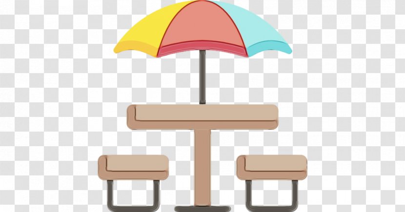 Umbrella Furniture Table Clip Art Beige - Shade Transparent PNG