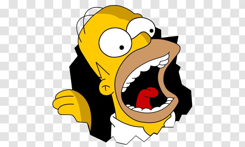 Homer Simpson Bart Hungry, Hungry Desktop Wallpaper - Heart Transparent PNG