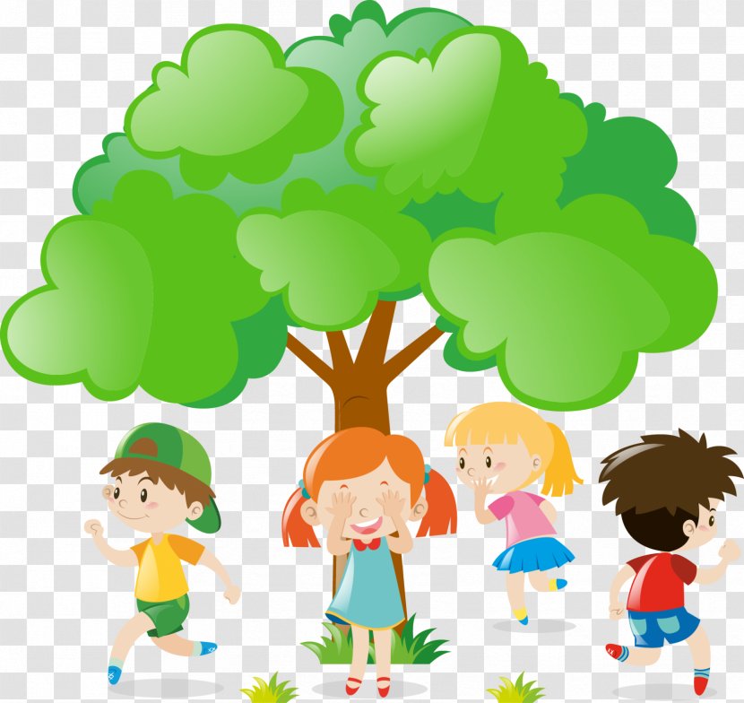 Hide-and-seek Clip Art - Child - Outdoor Transparent PNG