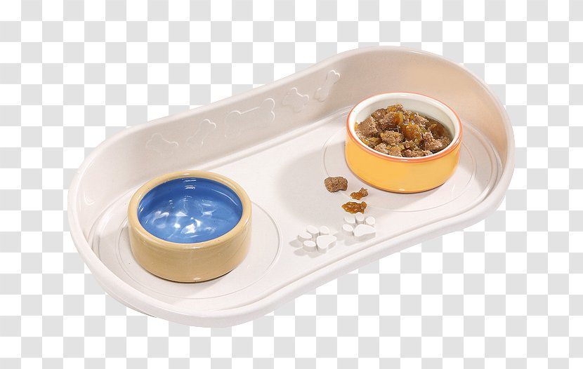 Tableware Bowl Tray Dog Plastic - Cat - Lace Transparent PNG