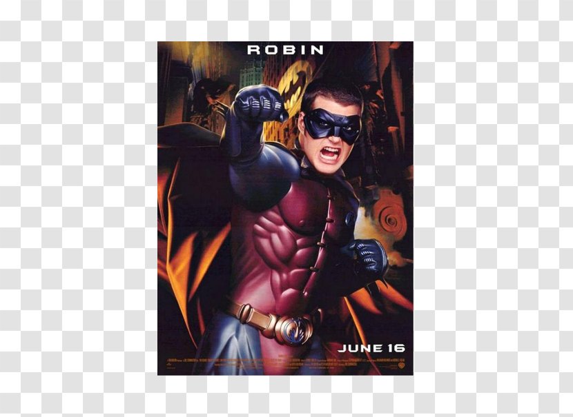 Robin Batman Batgirl Riddler Dick Grayson - Joel Schumacher Transparent PNG