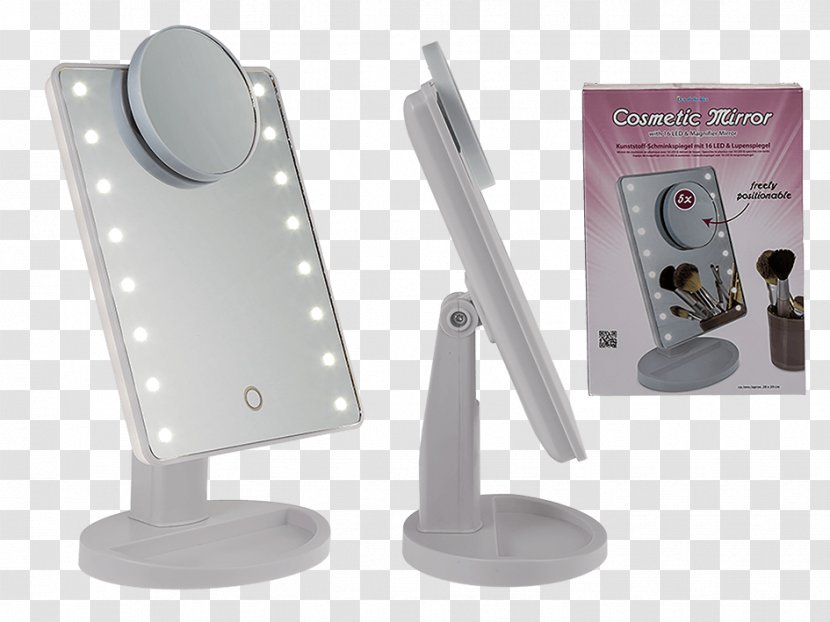 Light-emitting Diode Mirror LED Lamp Plastic - Kitchen Utensil Transparent PNG