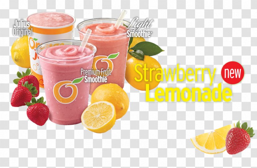 Non-alcoholic Drink Health Shake Orange Strawberry Smoothie Transparent PNG