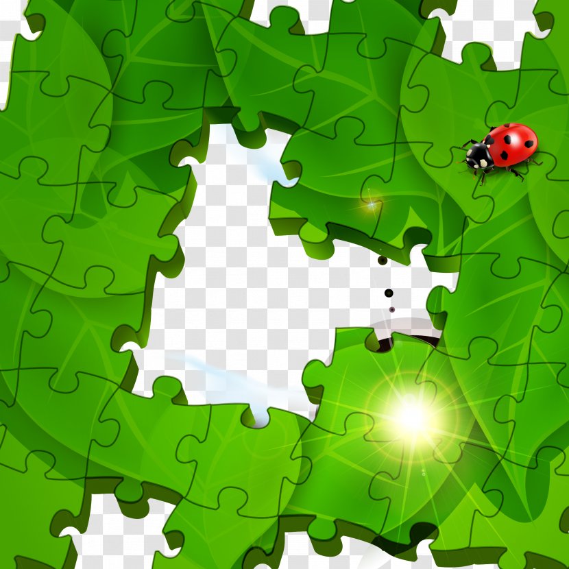 Stock Photography Green - Ladybug And Stereo Geometry Background Vector Transparent PNG