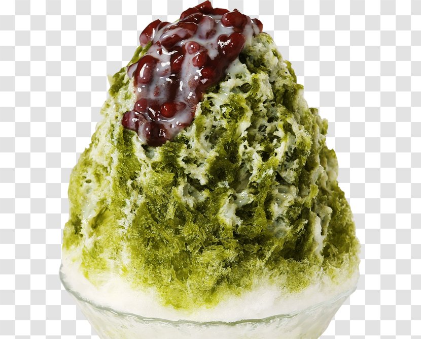 Pistachio Ice Cream Gelato Kakigōri Vegetarian Cuisine - Dish Transparent PNG