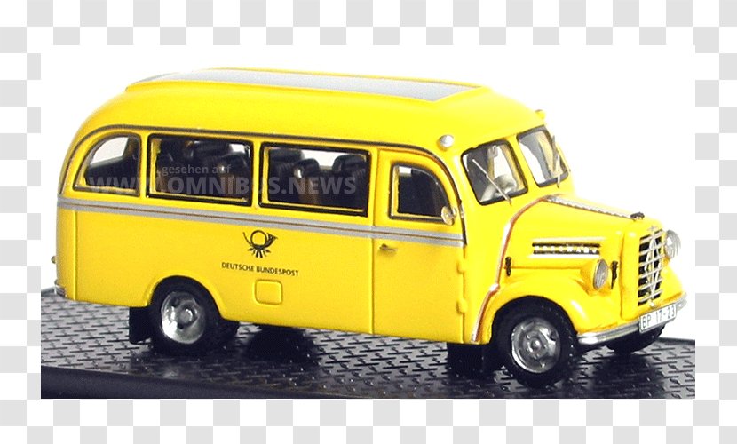 Bus Compact Van Model Car Borgward - Motor Vehicle Transparent PNG