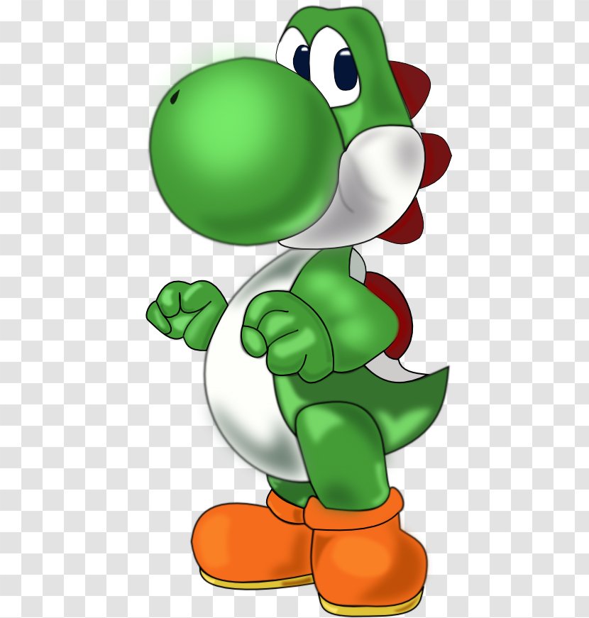 Yoshi Super Mario Bros. World - Luigi - Vector Transparent PNG