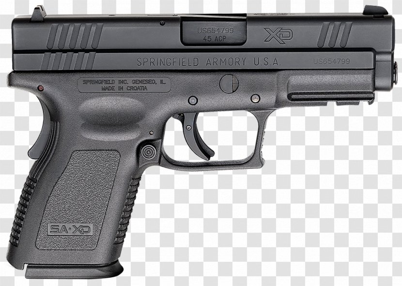 Springfield Armory XDM HS2000 .40 S&W Pistol - 45 Gap - Handgun Transparent PNG