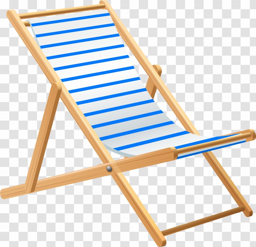 Beach Cartoon - Furniture - Folding Chair Transparent PNG