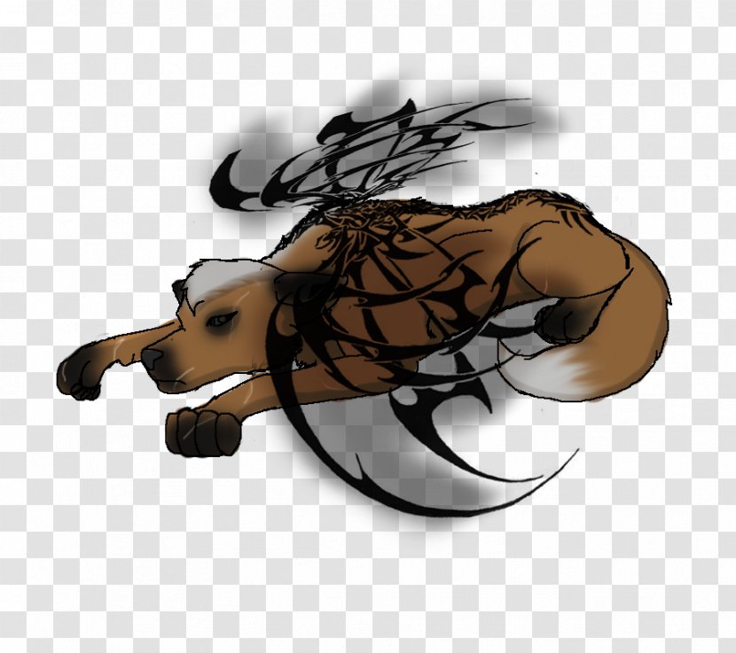 Canidae Dog Insect Dragon Tattoo - Happy B.day Transparent PNG