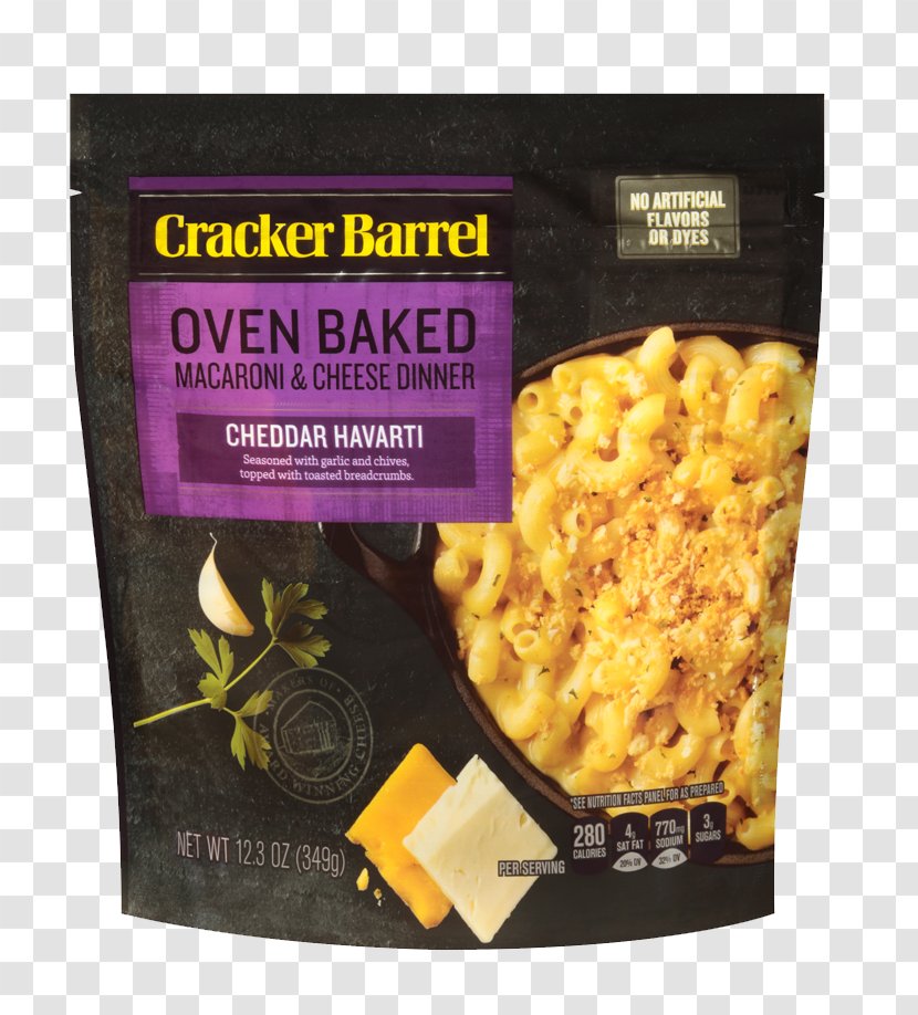 Vegetarian Cuisine Macaroni And Cheese Cheeseburger Cheddar - Cracker Barrel - Mac N Transparent PNG