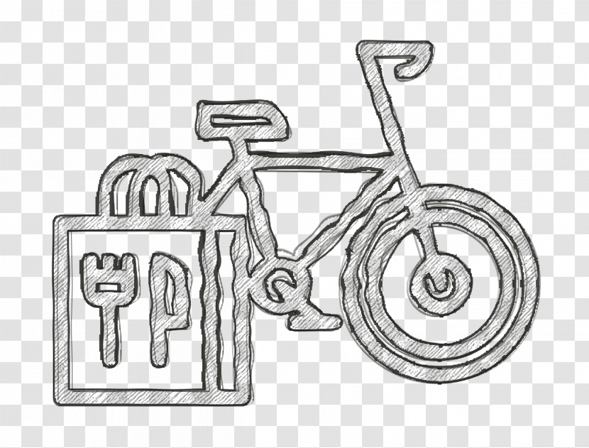 Bicycle Icon Bike Icon Food Delivery Icon Transparent PNG