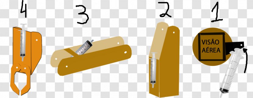 Hydraulics Robotic Arm Syringe Wood - Pamonha Transparent PNG