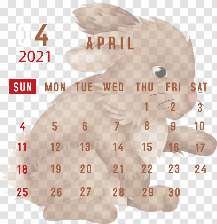 April 2021 Printable Calendar April 2021 Calendar 2021 Calendar Transparent PNG