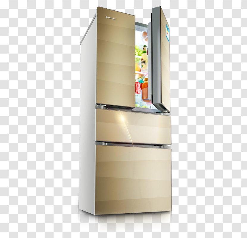 Refrigerator Shelf Home Appliance - Drawer Transparent PNG