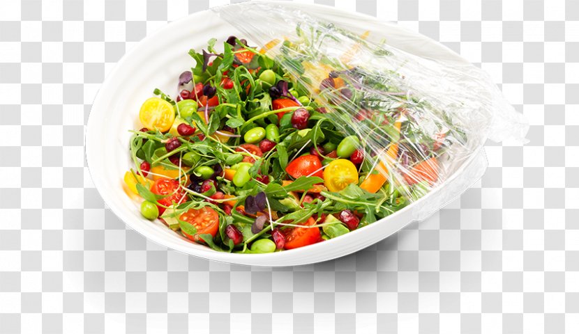 Salad Cling Film Vegetarian Cuisine Food - Quality - Bowl Transparent PNG