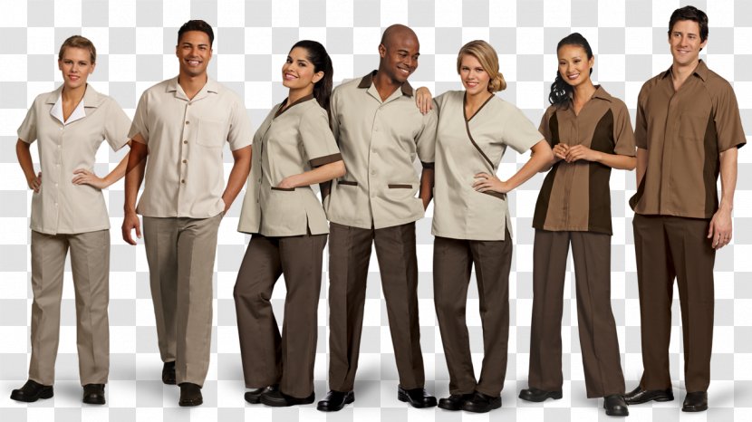 T-shirt Uniform Housekeeping Sleeve - Pants - Multi-style Uniforms Transparent PNG