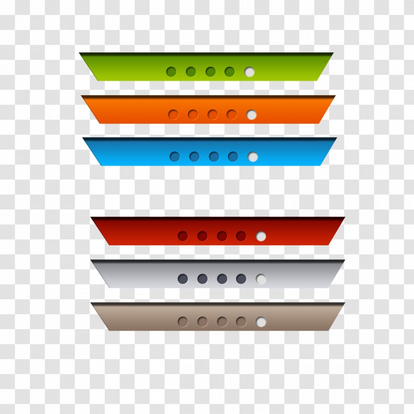 Color Web Buttons - Triangle Transparent PNG