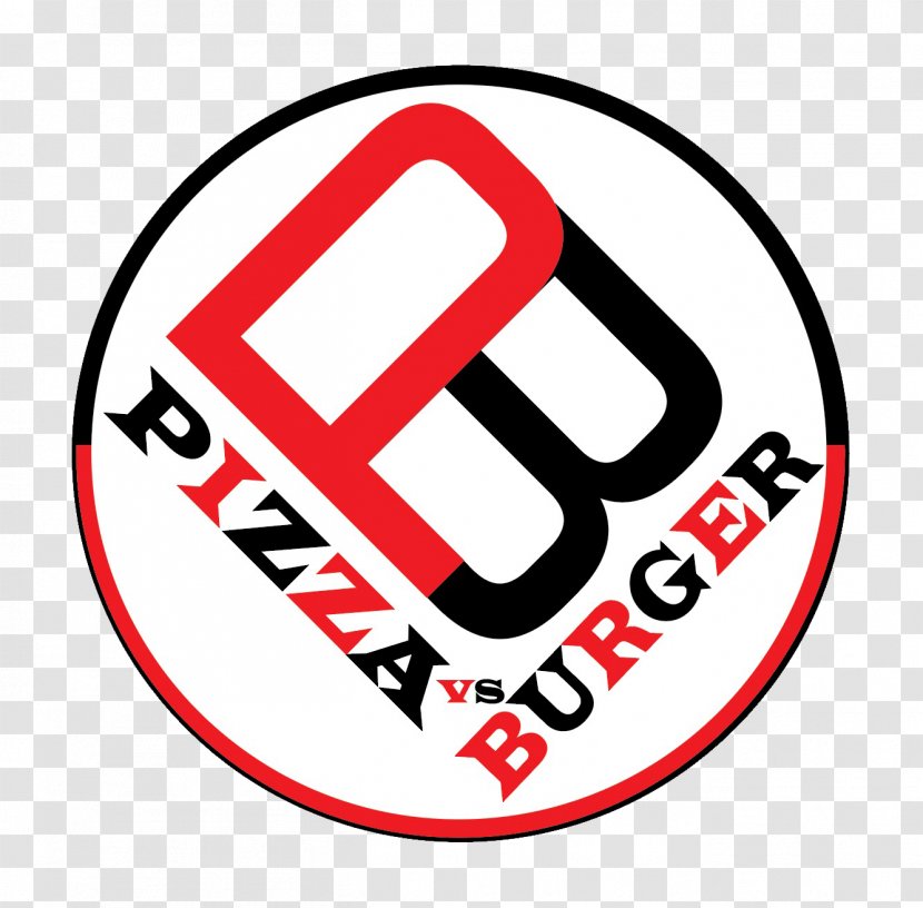 Pizza VS Burger Logo Brand Menu Restaurant - Price Transparent PNG