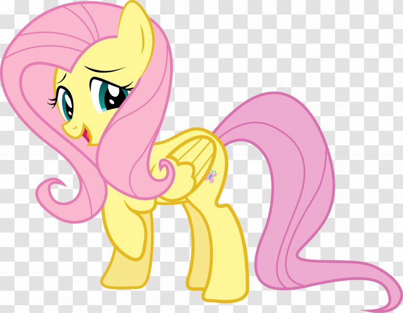 Pony Fluttershy Rarity Pinkie Pie Applejack - Flower - My Little Transparent PNG