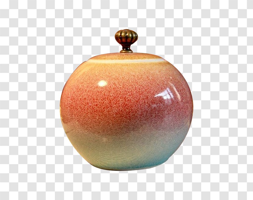 Ceramic Apple - Jar - Pottery Transparent PNG